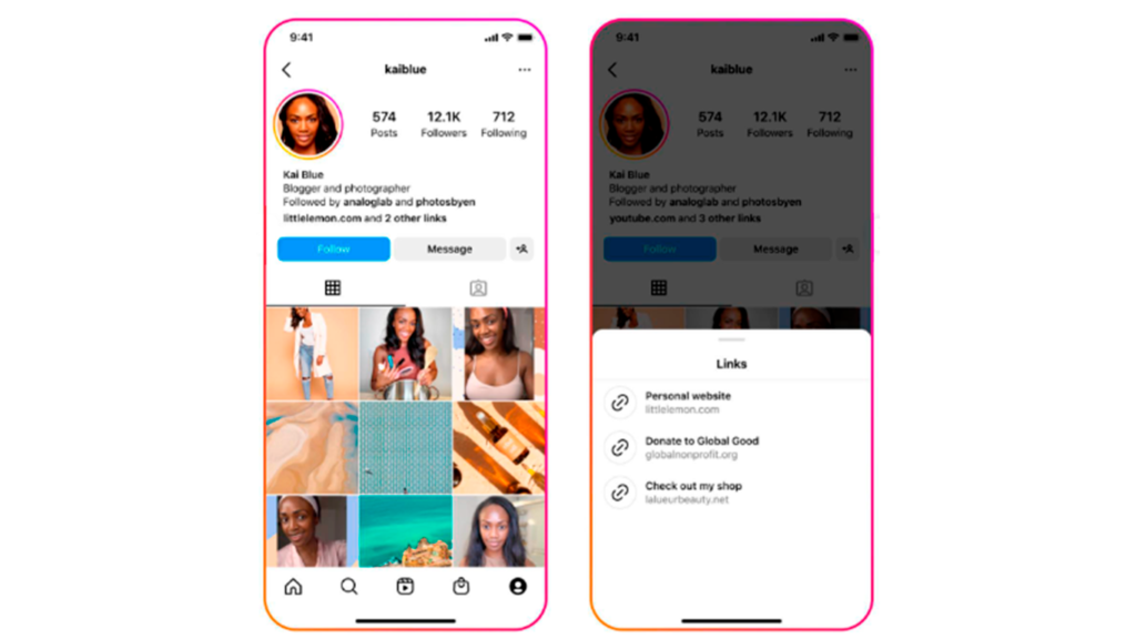 Instagram Libera Inser O De Mais Links Na Bio Ag Ncia Javali