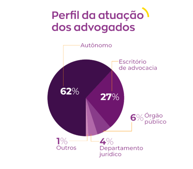 O perfil da advocacia do Brasil em 2021: dados socioeconômicos e opinião